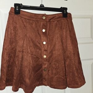 Missufe Short Skirt Sz Medium in Rust